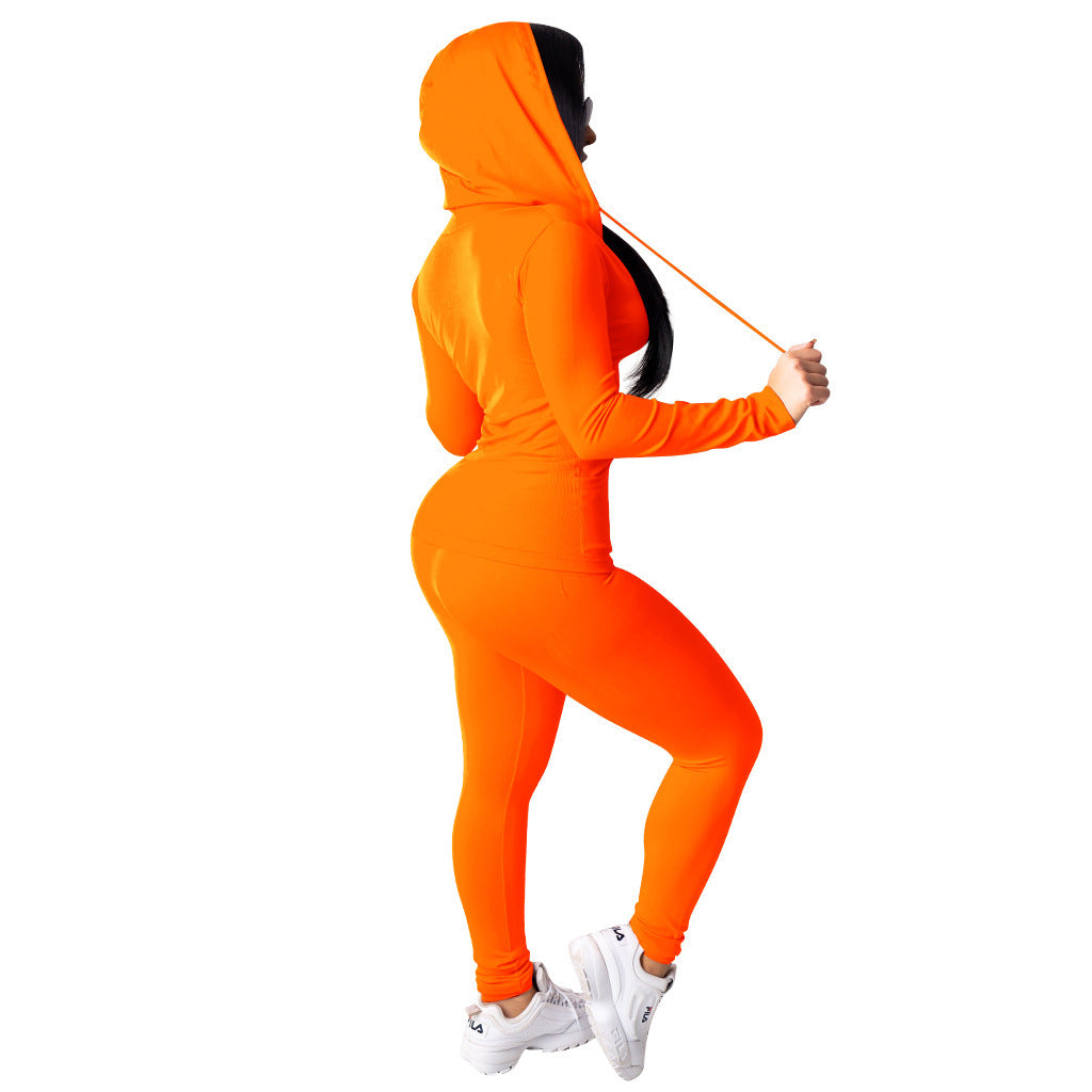 Lune London Women's Sports Leisure Set with Hood and Fitted Cut