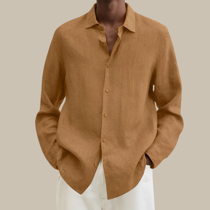 Lune London | Stylish Linen Men's Shirt with Long Sleeves