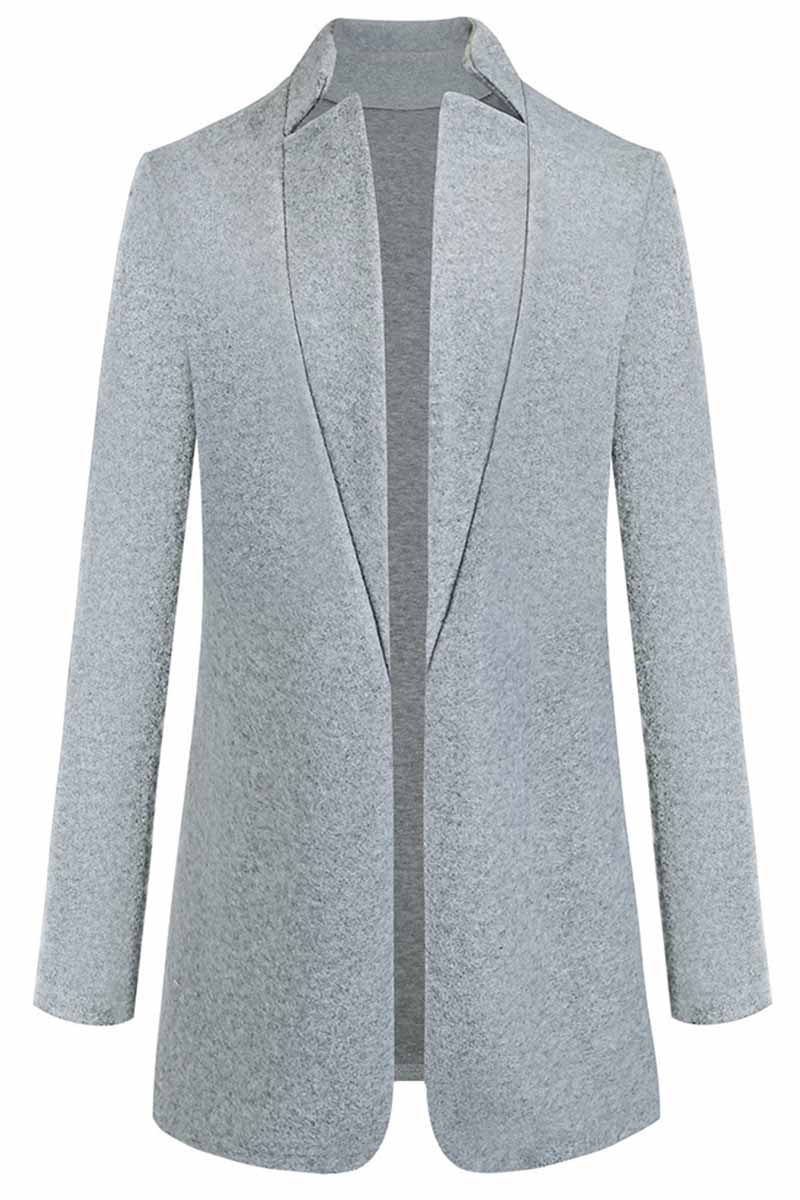 Lune London | Elegant coat with stand-up collar