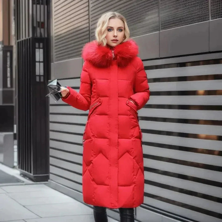 Lune London | Veste d'hiver en simili cuir