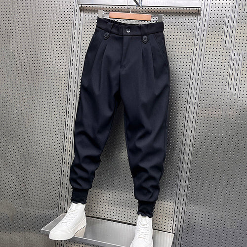 Lune London | Black Pleated Harem Pants