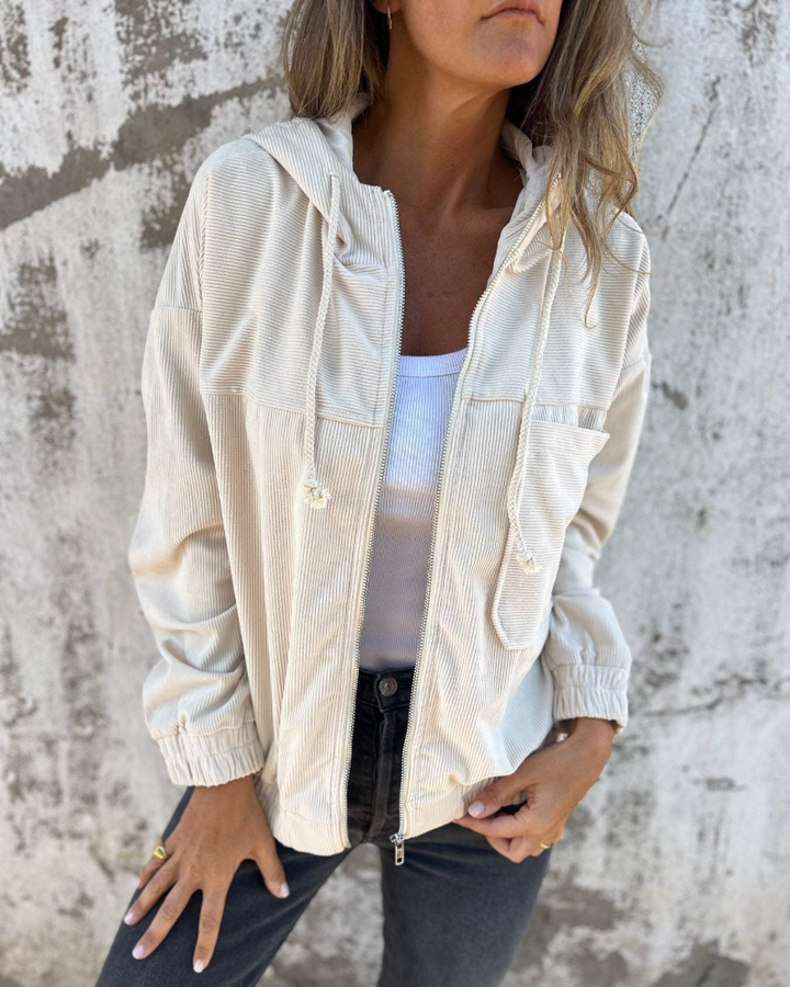 Lune London | Corduroy Hoodie Jacket