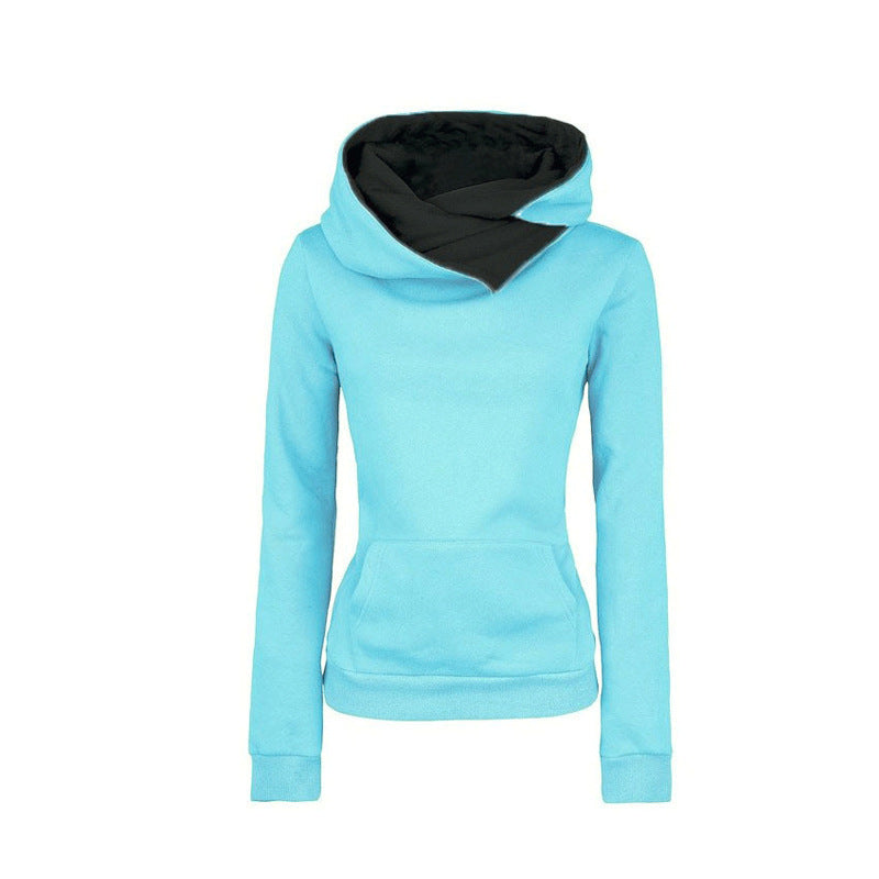 Women's hoodie with asymmetrical cut Lune London