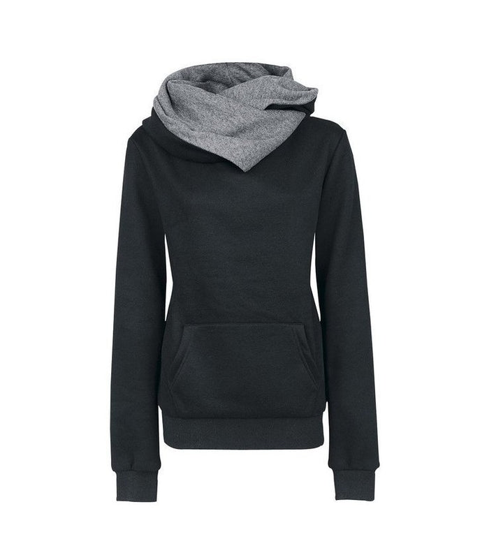 Women's hoodie with asymmetrical cut Lune London