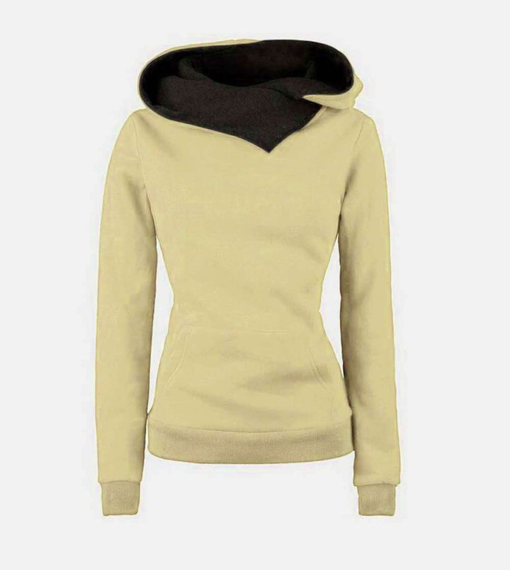 Women's hoodie with asymmetrical cut Lune London