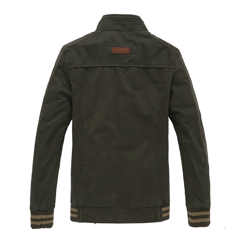 Veste de plein air pour hommes au design sportif et aux poches fonctionnelles Lune London