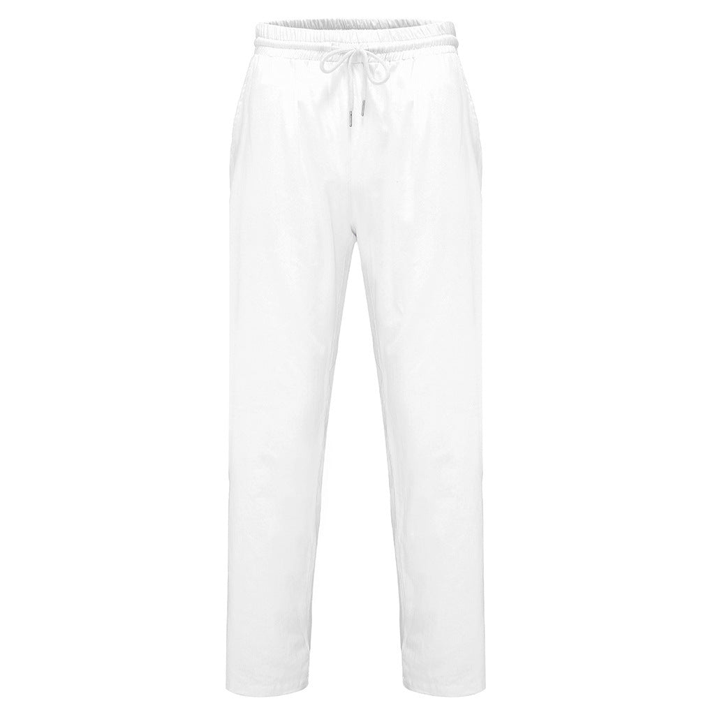 Comfortable summer pants for women in lightweight viscose Lune London
