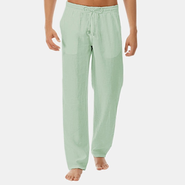 Comfortable summer pants for women in lightweight viscose Lune London