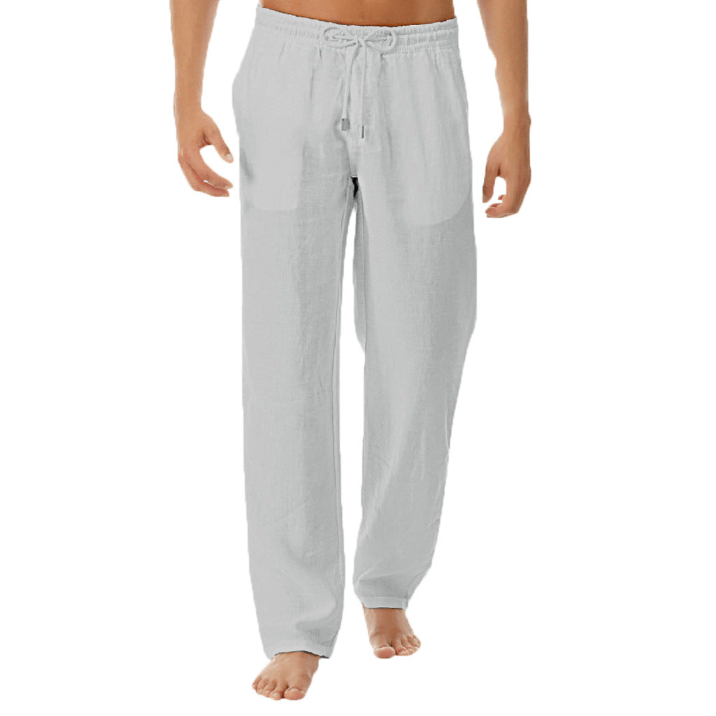 Comfortable summer pants for women in lightweight viscose Lune London