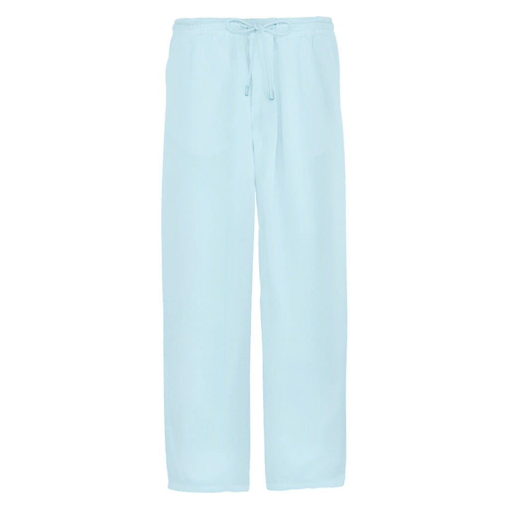Comfortable summer pants for women in lightweight viscose Lune London