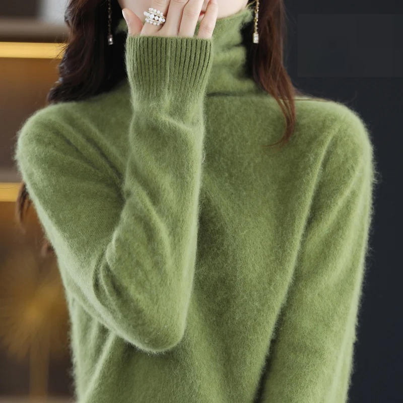 Lune London | Cashmere Pullover Women Soft Turtleneck Sweater Warm & Luxurious Design