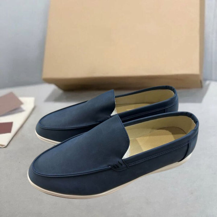 Lune London | Suede Loafers