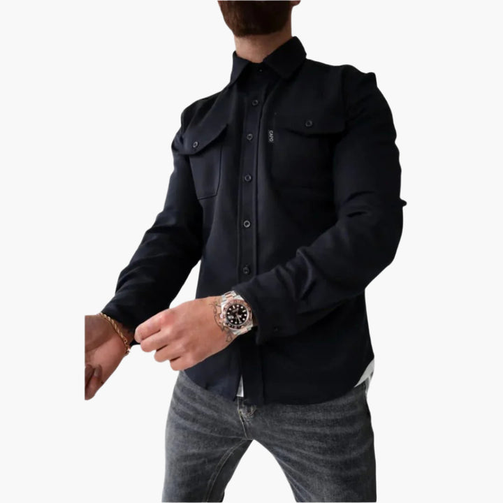 Lune London | Overshirt Jacket - Modern Button-up Shirt for Leisure and Business