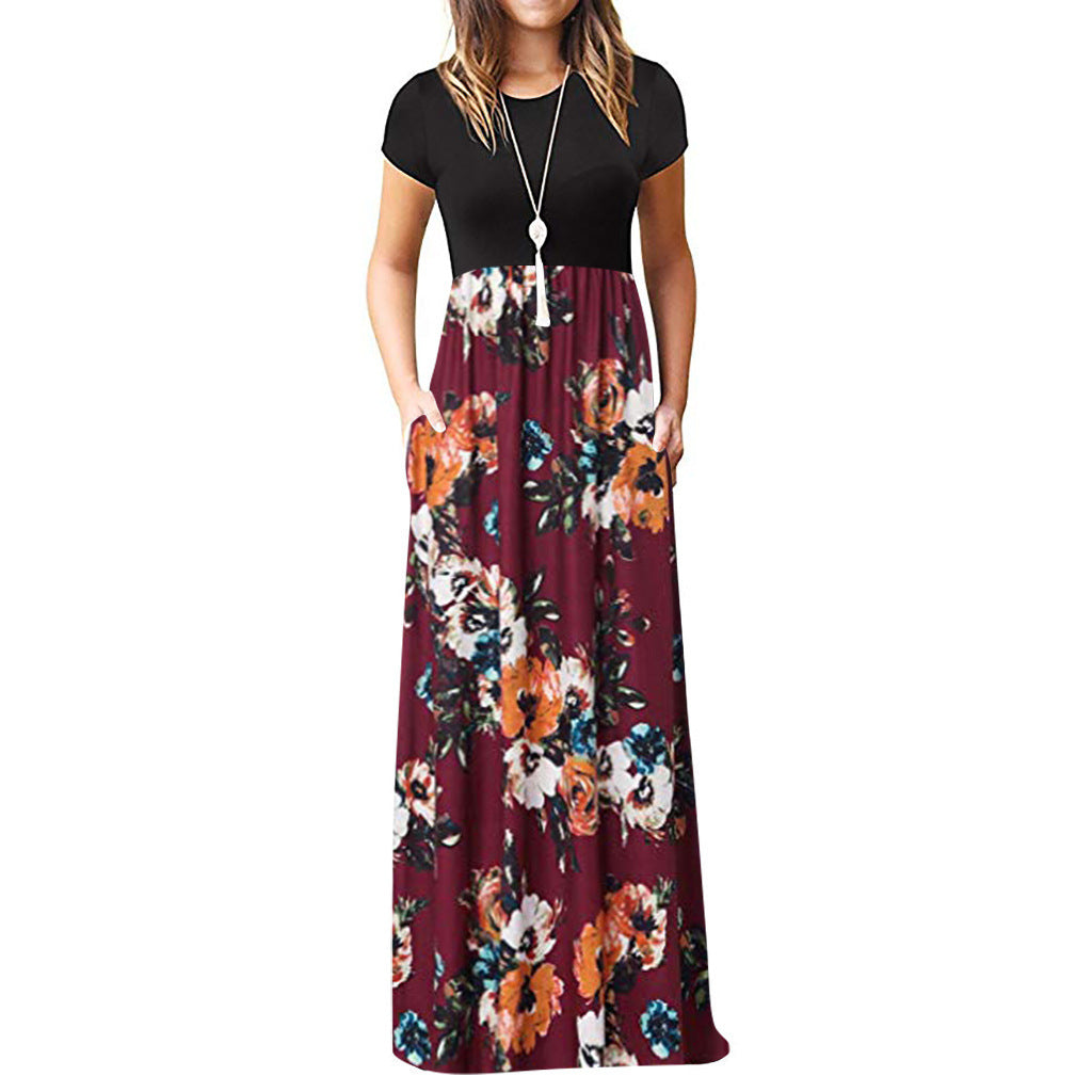 Maxi dress for women with pockets Lune London
