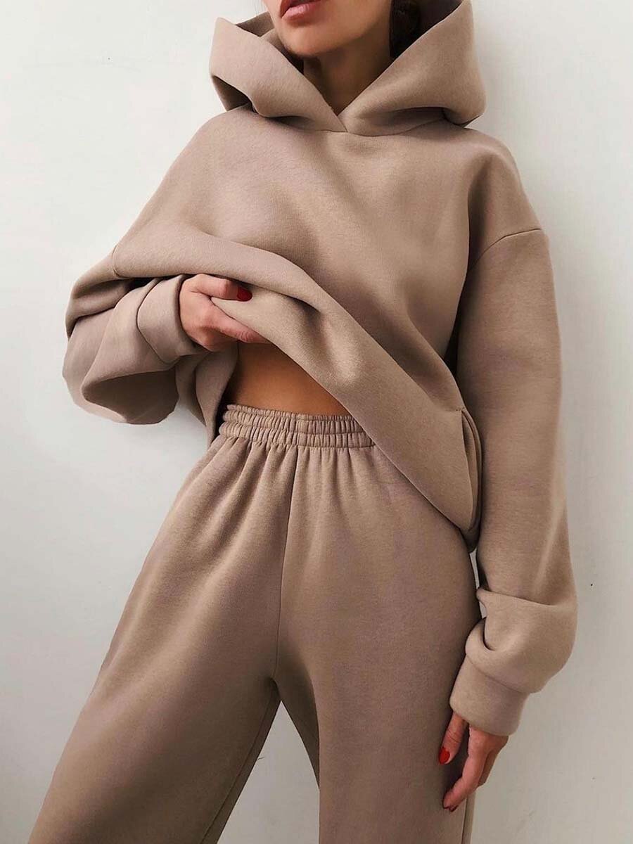 Lune London | Half Tracksuit - Oversized Tracksuit with Hood and Sweatpants