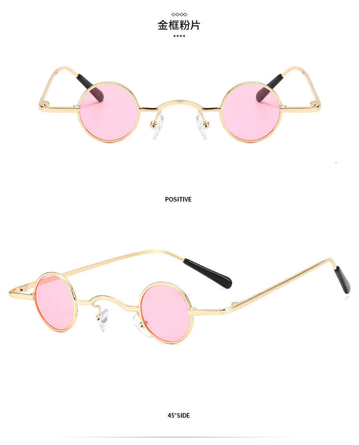 Lune London | Retro sunglasses with small round frame for men