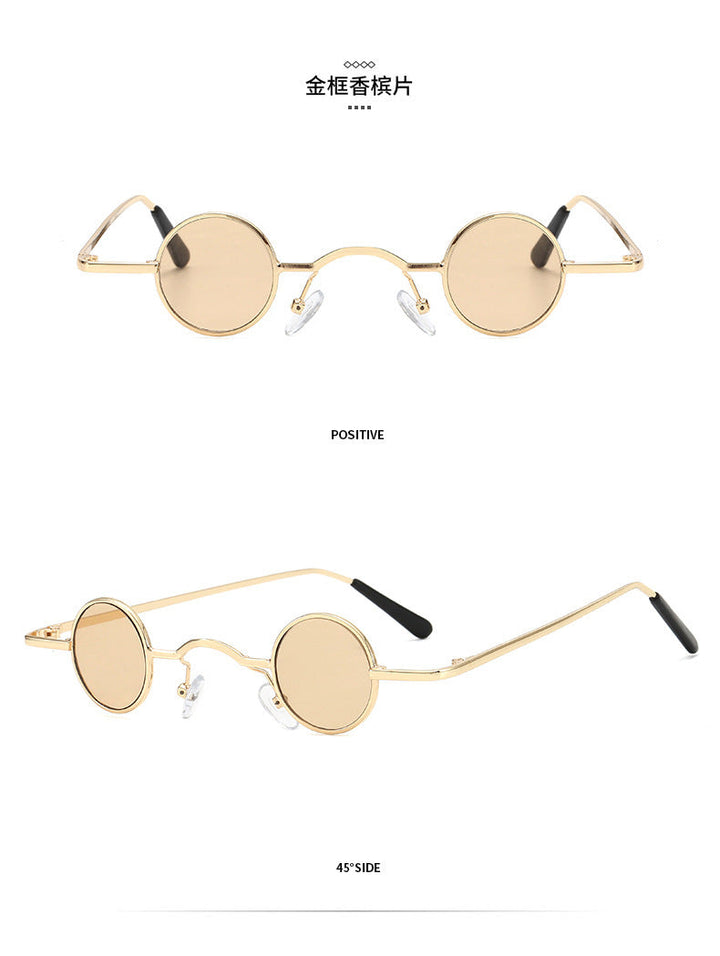 Lune London | Retro sunglasses with small round frame for men
