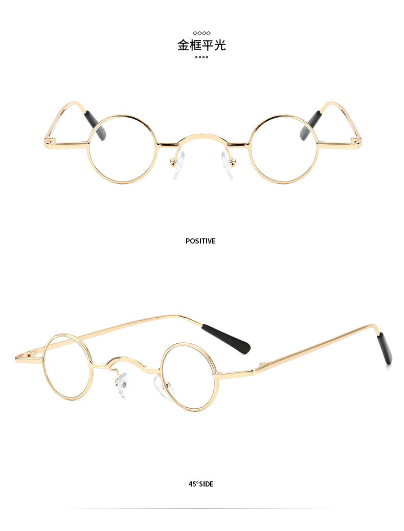Lune London | Retro sunglasses with small round frame for men