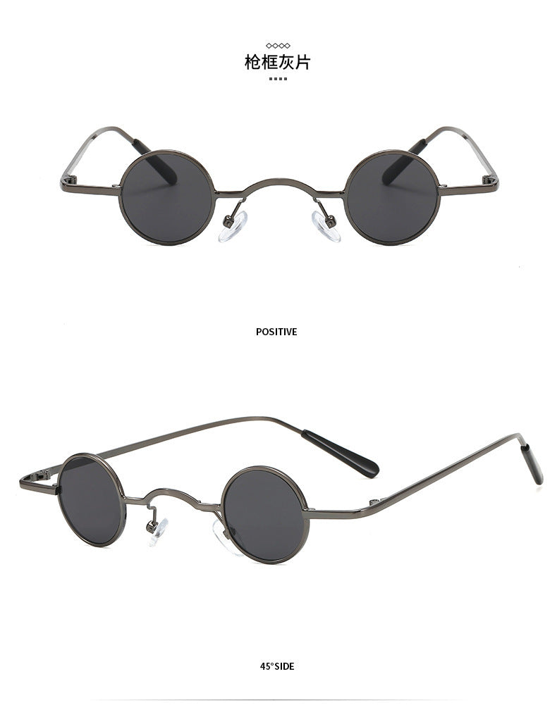 Lune London | Retro sunglasses with small round frame for men