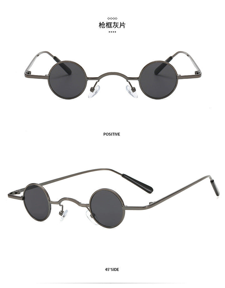 Lune London | Retro sunglasses with small round frame for men