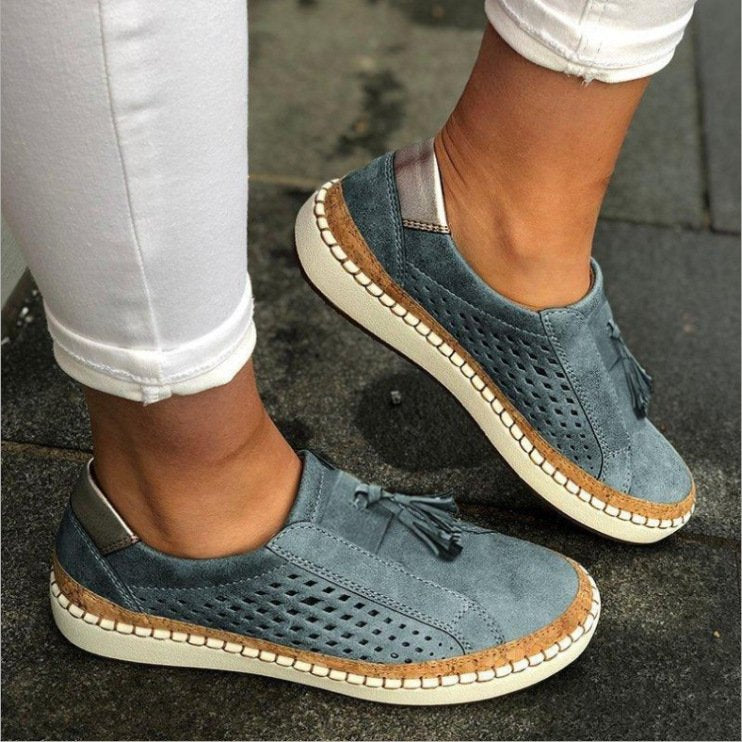 Lune London | Slip-On Sneaker with Tassel Detail