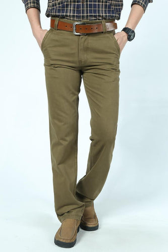 Men's straight cut leisure pants with sturdy pockets Lune London