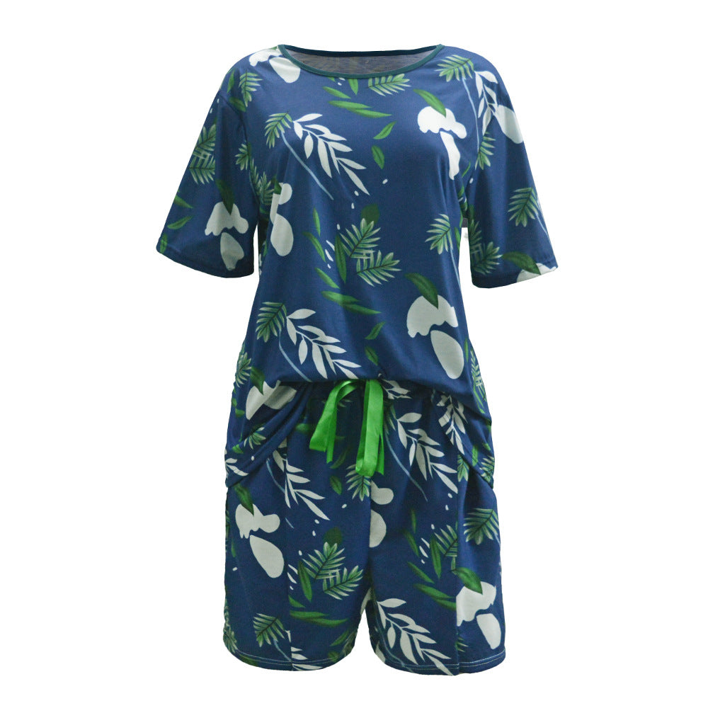 Ladies casual summer outfit with floral print Lune London