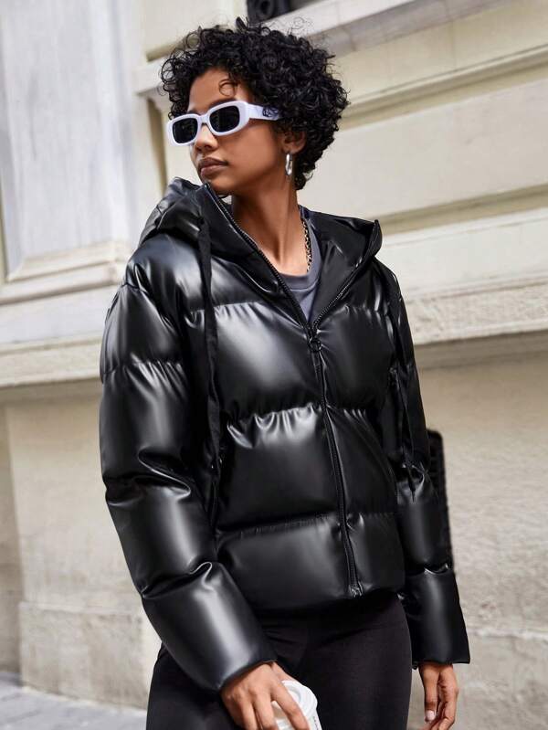 Lune London | Women's Puffy Jacket with Hood