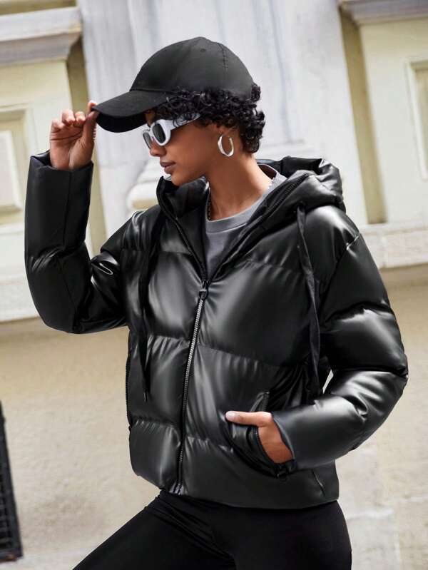 Lune London | Women's Puffy Jacket with Hood