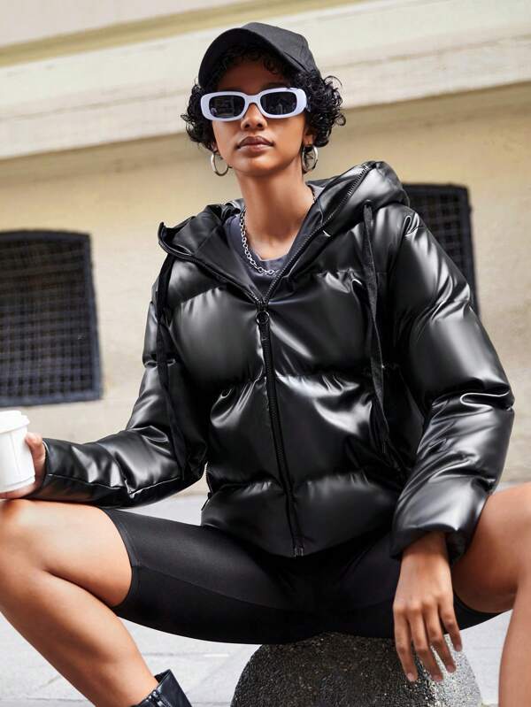 Lune London | Women's Puffy Jacket with Hood