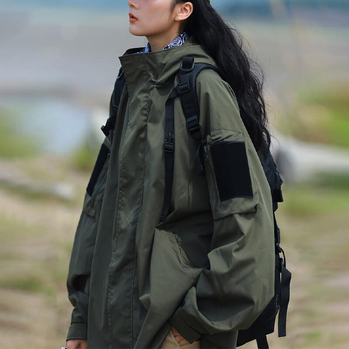 Lune London | Oversized Jacket With Zipper