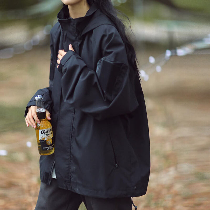 Lune London | Oversized Jacket With Zipper