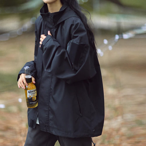 Lune London | Oversized Jacket With Zipper