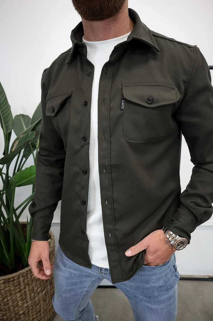 Lune London | Polo Jacket with Button Placket