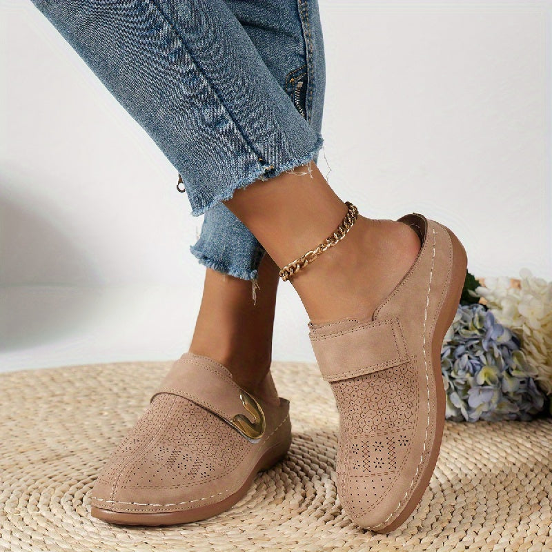 Women’s Orthopedic Comfort Slippers with Non-Slip Sole | Lune London