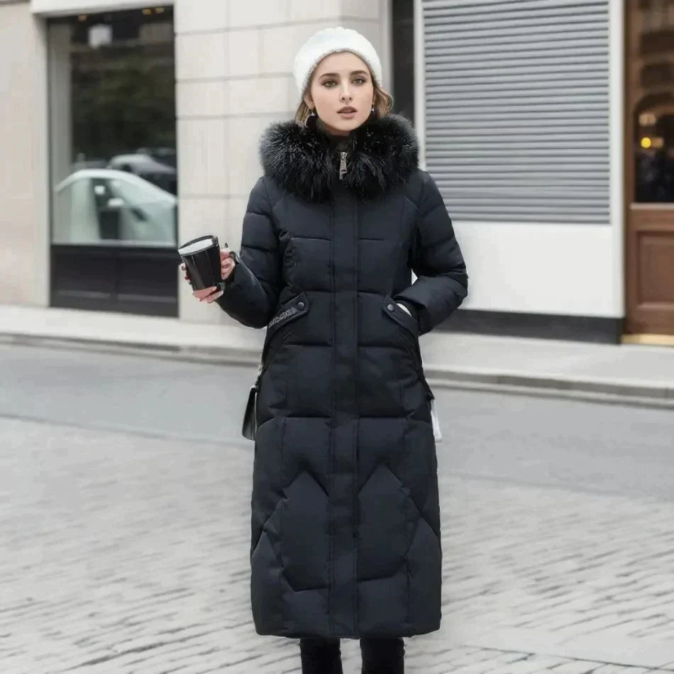 Lune London | Stylish Coat with Faux Fur