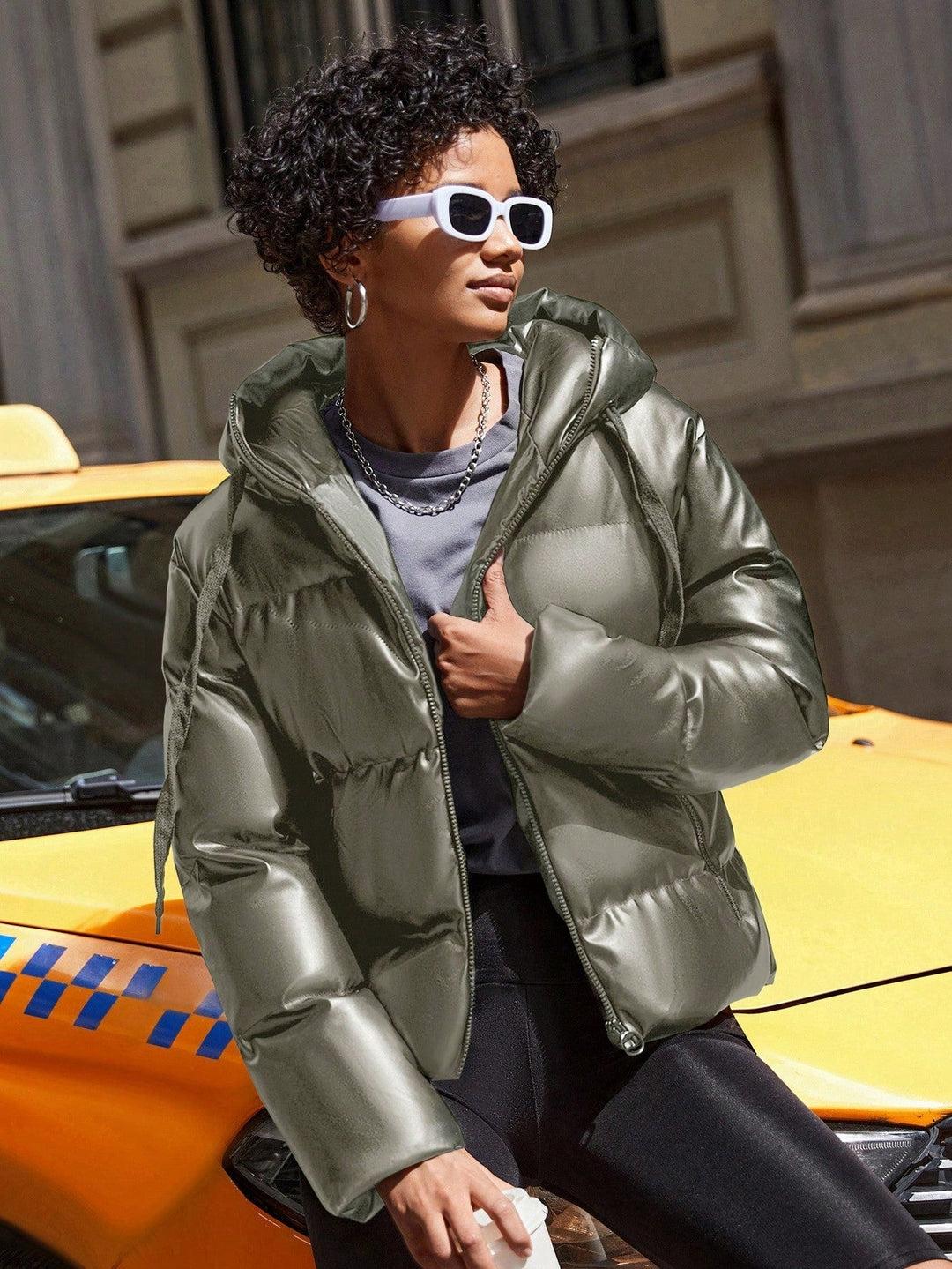 Lune London | Women's Puffy Jacket with Hood