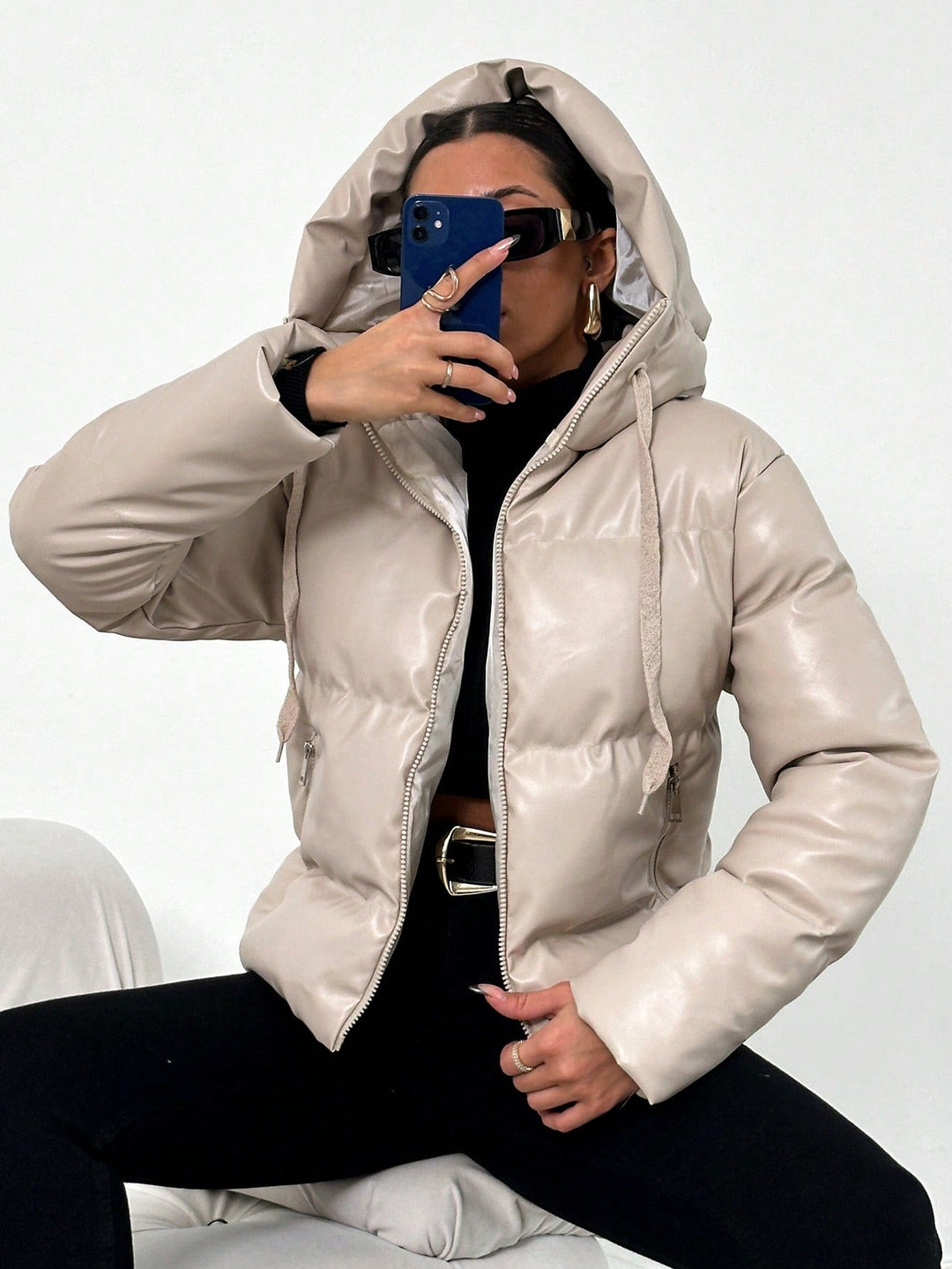 Lune London | Women's Puffy Jacket with Hood
