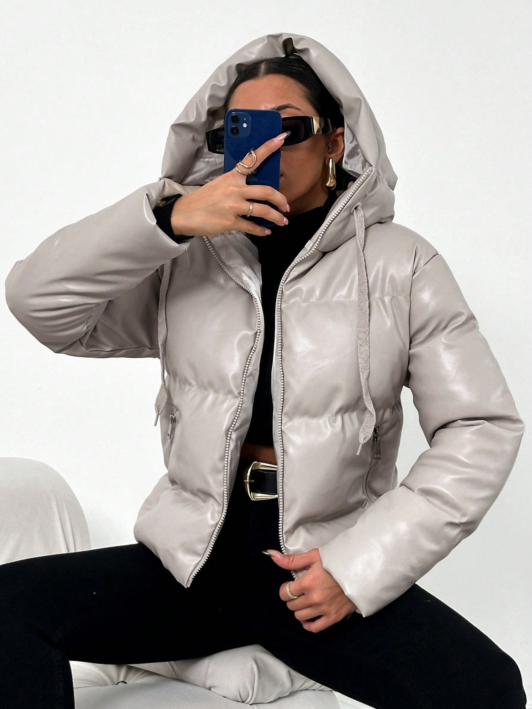 Lune London | Women's Puffy Jacket with Hood