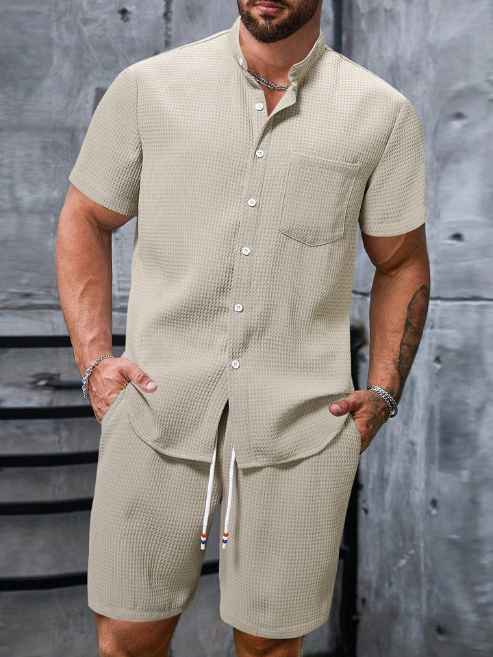 Lune London | Sleeve shirt and shorts set for men