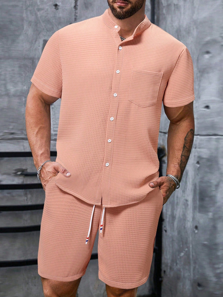 Lune London | Sleeve shirt and shorts set for men