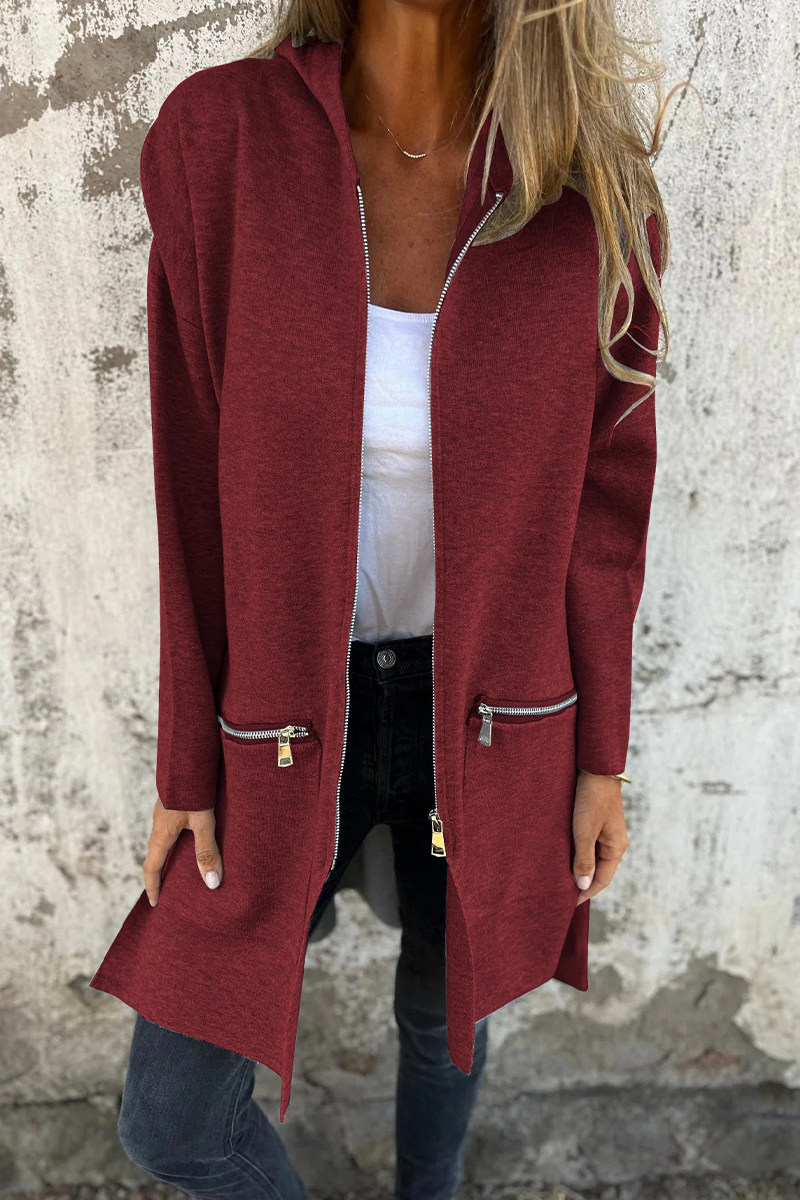 Lune London | Casual Daily Split Zipper Hoodie - 9 Colors