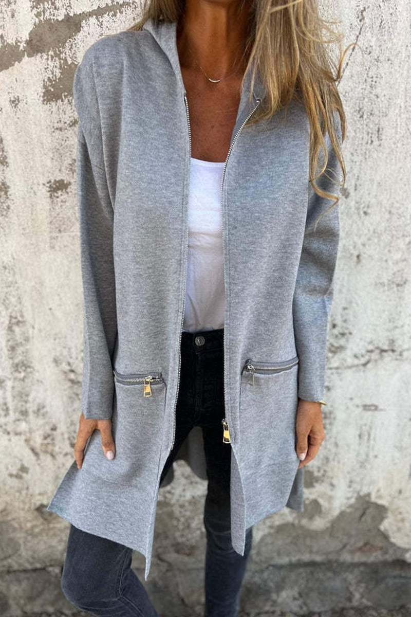 Lune London | Casual Daily Split Zipper Hoodie - 9 Colors