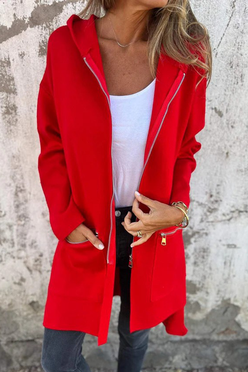 Lune London | Casual Daily Split Zipper Hoodie - 9 Colors