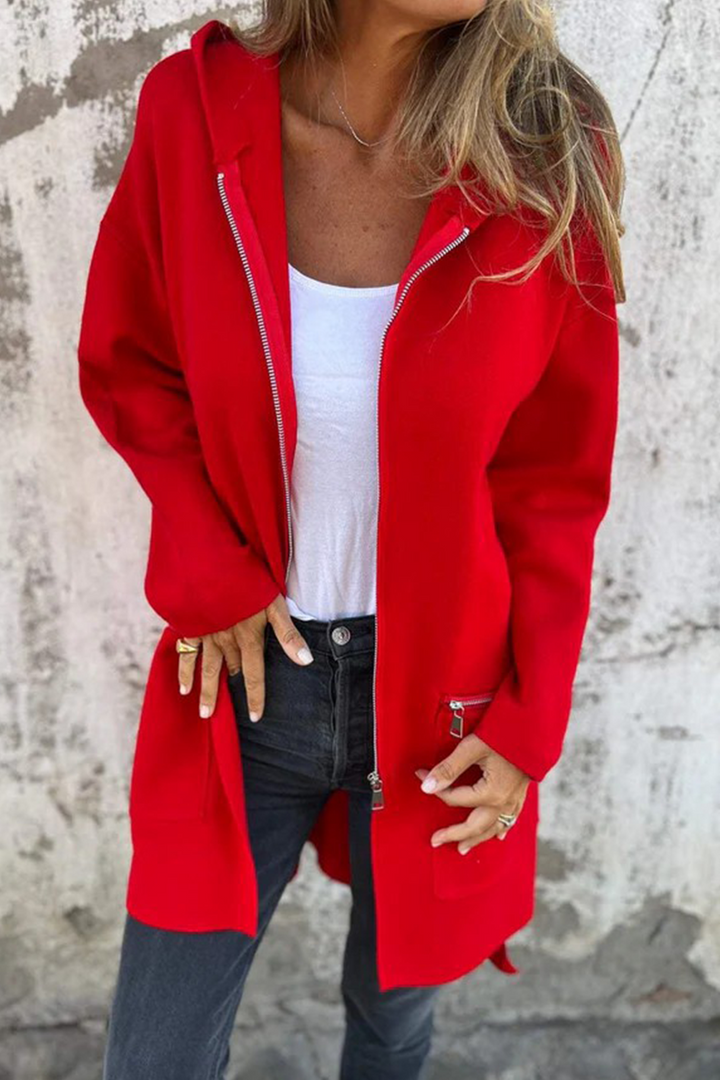 Lune London | Casual Daily Split Zipper Hoodie - 9 Colors