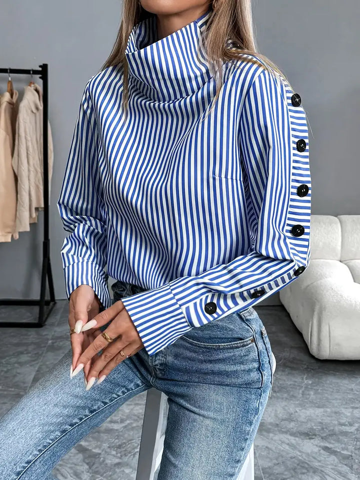 Lune London | Stylish Striped Blouse Made of Cotton