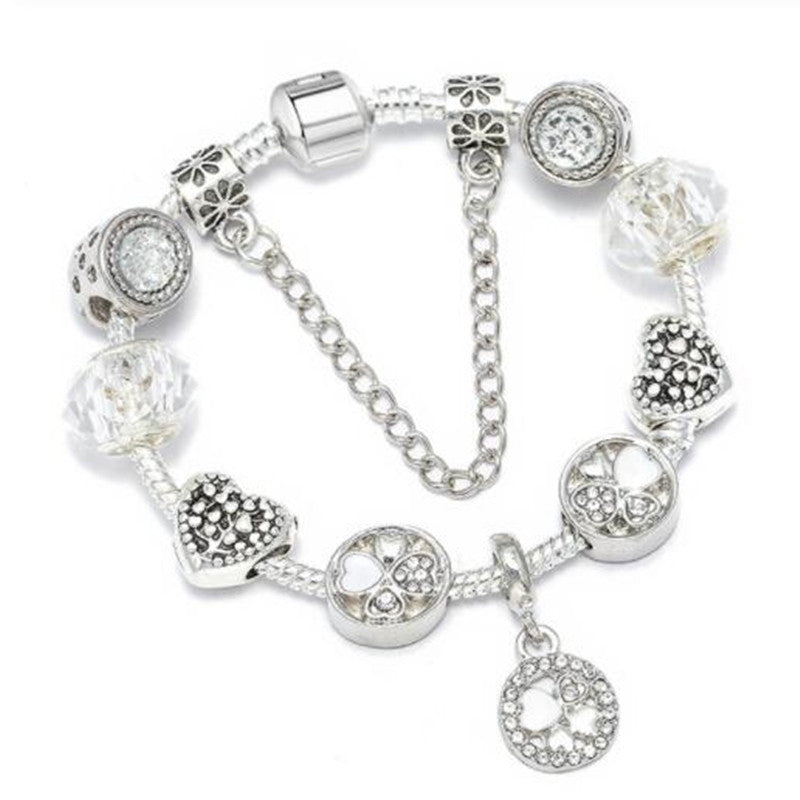 Lune London | Peach Blossom Charm Bracelet