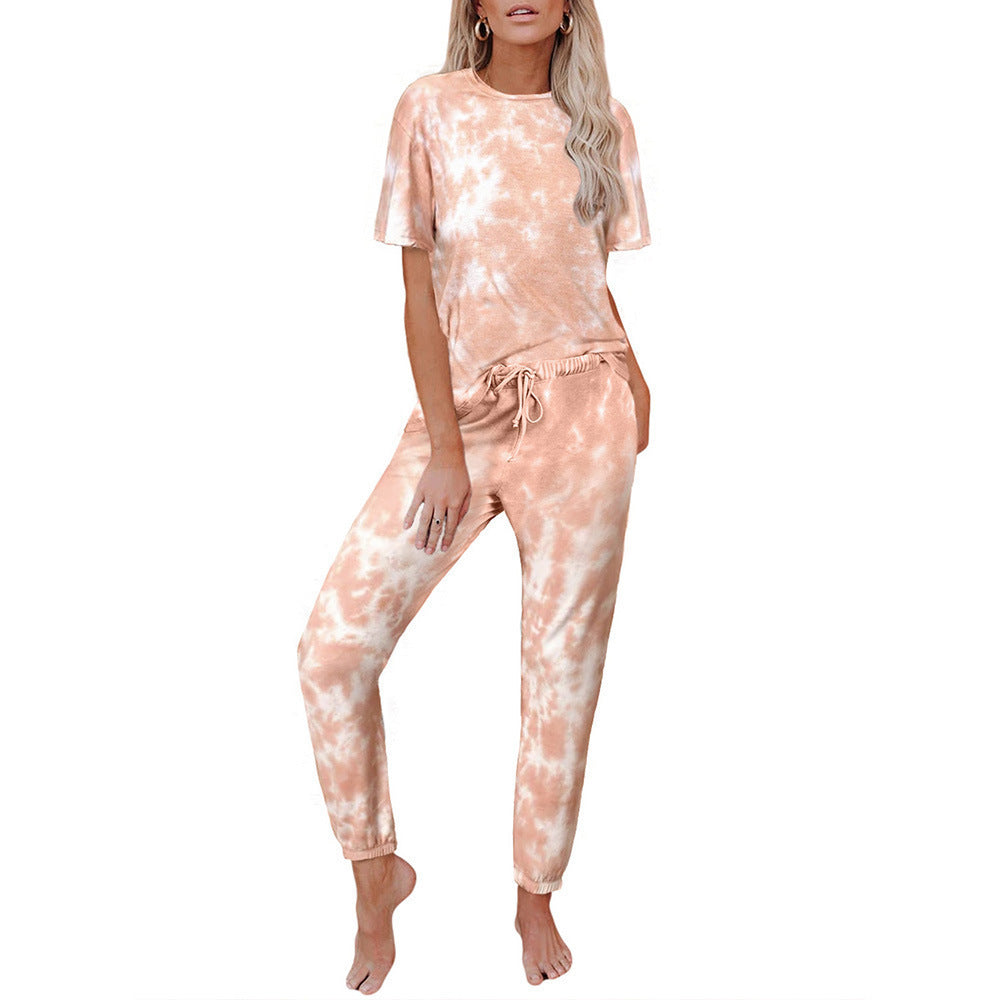 Fashionable casual set for women in batik style Lune London