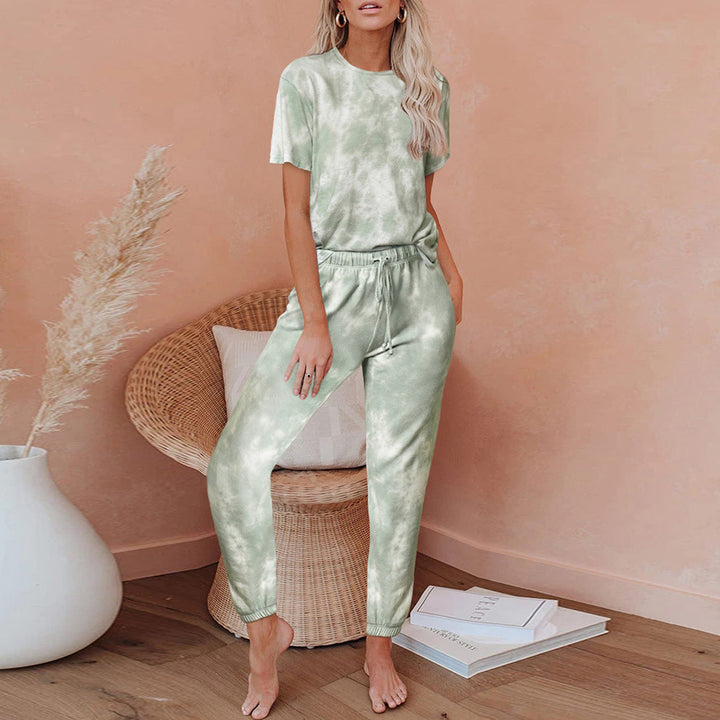 Fashionable casual set for women in batik style Lune London