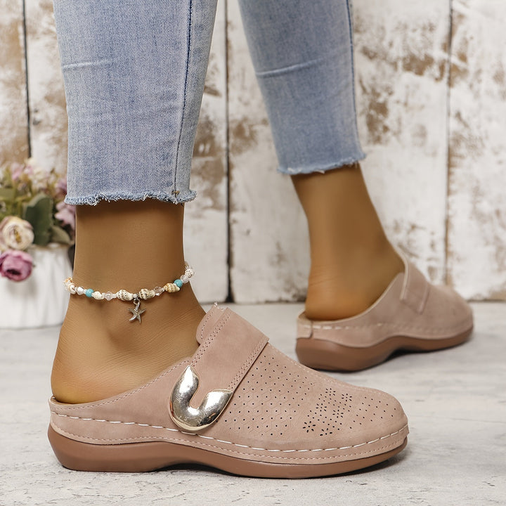 Women’s Orthopedic Comfort Slippers with Non-Slip Sole | Lune London